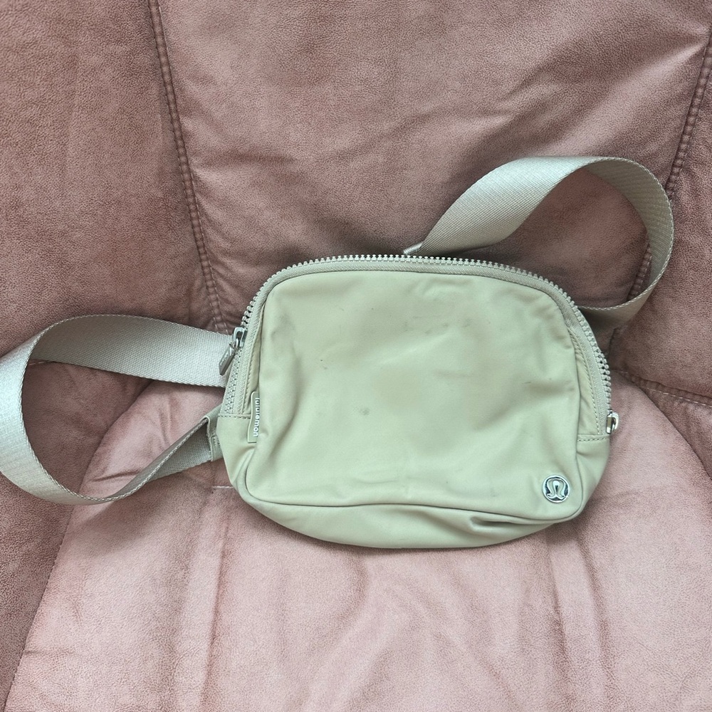 Lululemon Beige Crossbody Bag